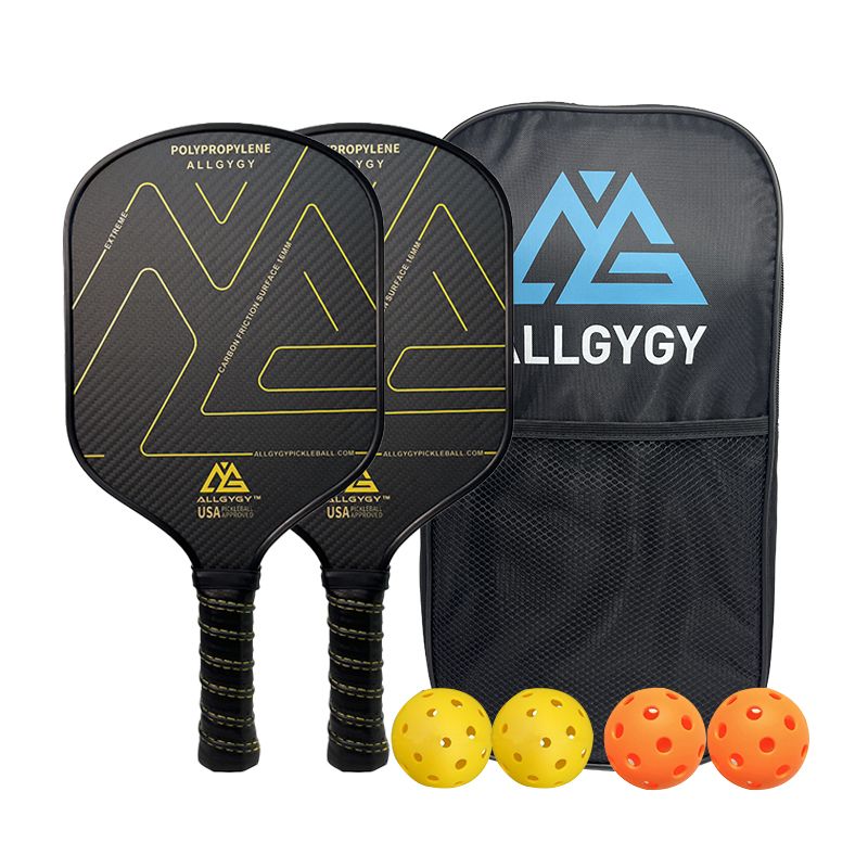 T700 3K Snáithín Carbóin Pickleball agus Paddle Set